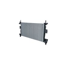 Kühler Motorkühlung Kühlrippen gelötet 671 - 370 mm Alu NRF für u.a. FORD FOCUS
