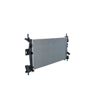 Kühler Motorkühlung Kühlrippen gelötet 671 - 370 mm Alu NRF für u.a. FORD FOCUS