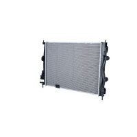 Radiator engine cooling 590 - 428 mm alu NRF for e.g. NISSAN QASHQAI