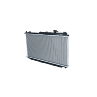 Kühler Motorkühlung Kühlrippen gelötet 683 - 345 mm Alu NRF für u.a. KIA CARENS