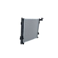 Radiator engine cooling 487 - 468 mm alu NRF for e.g. HYUNDAI i40