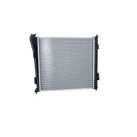 Radiator engine cooling 485 - 485 mm alu NRF for e.g. HYUNDAI i40
