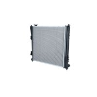 Radiator engine cooling 485 - 485 mm alu NRF for e.g. HYUNDAI i40