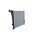 Radiator engine cooling 485 - 485 mm alu NRF for e.g. HYUNDAI i40