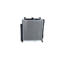 Radiator Engine cooling fins soldered 405 - 360 mm aluminium NRF for MB SLK