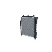 Radiator Engine cooling fins soldered 405 - 360 mm aluminium NRF for MB SLK