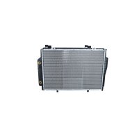 Kühler Motor Kühlrippen gelötet 614 - 418 mm Alu NRF für u.a. MERCEDES-BENZ CLK