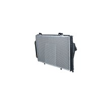 Kühler Motor Kühlrippen gelötet 614 - 418 mm Alu NRF für u.a. MERCEDES-BENZ CLK
