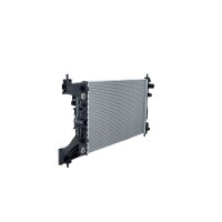 Radiator engine cooling 580 - 398 mm alu NRF for CHEVROLET CRUZE