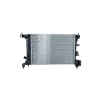 Kühler Motorkühlung Kühlrippen gelötet 550 - 397 mm Aluminium NRF für CHEVROLET