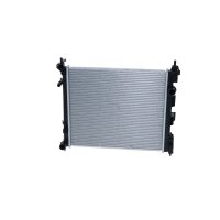 Kühler Motor Kühlrippen gelötet 485 - 418 mm Alu NRF für u.a. NISSAN EVALIA