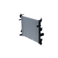 Kühler Motor Kühlrippen gelötet 485 - 418 mm Alu NRF für u.a. NISSAN EVALIA