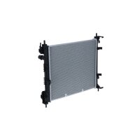 Kühler Motor Kühlrippen gelötet 485 - 418 mm Alu NRF für u.a. NISSAN EVALIA