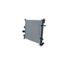 Kühler Motorkühlung Kühlrippen gelötet 487 - 442 mm NRF für u.a. NISSAN EVALIA