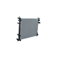 Kühler Motorkühlung Kühlrippen gelötet 487 - 442 mm NRF für u.a. NISSAN EVALIA