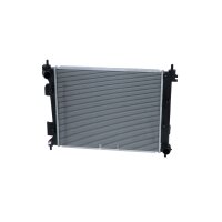 Radiator engine cooling 480 - 383 mm NRF for e.g. HYUNDAI...