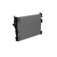 Radiator engine cooling 539 - 432 mm NRF for e.g. RENAULT GRAND