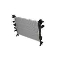 Radiator engine cooling cooling fins brazed 620 - 389 mm NRF for e.g. FIAT 500X