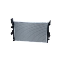 Kühler Motor Kühlrippen 690 - 419 mm Alu NRF...