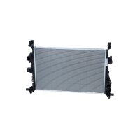 Radiator engine cooling 620 - 395 mm NRF for e.g. JEEP...