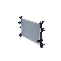 Radiator engine cooling 620 - 395 mm NRF for e.g. JEEP...