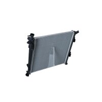 Radiator engine cooling 510 - 484 mm alu NRF for KIA SORENTO