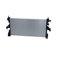 Kühler Motor Kühlrippen gelötet 780 - 398 mm Alu NRF für u.a. CITROËN JUMPER