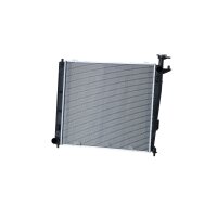 Radiator engine cooling 510 - 478 mm NRF for e.g. KIA...