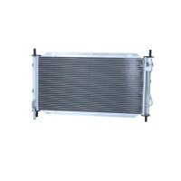 Kühler Motorkühlung Kühlrippen gelötet 682 - 400 mm NRF für u.a. FORD FOCUS