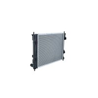 Radiator Engine cooling cooling fins brazed 480 - 374 mm NRF for e.g. KIA VENGA