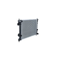 Radiator Engine cooling cooling fins brazed 480 - 374 mm NRF for e.g. KIA VENGA