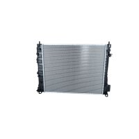 Radiator engine cooling 620 - 507 mm alu NRF for e.g. OPEL MOKKA
