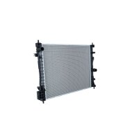 Radiator engine cooling 620 - 507 mm alu NRF for e.g. OPEL MOKKA