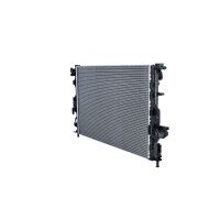 Radiator engine cooling cooling fins brazed 674 - 462 mm NRF for FORD KUGA