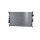 Radiator engine cooling cooling fins brazed 674 - 462 mm NRF for FORD KUGA