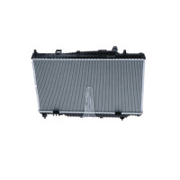 Kühler Motorkühlung Kühlrippen gelötet 629 - 355 mm Alu NRF für FORD FIESTA