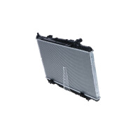 Kühler Motorkühlung Kühlrippen gelötet 629 - 355 mm Alu NRF für FORD FIESTA