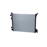 Radiator engine cooling 540 - 471 mm alu NRF for e.g. NISSAN QASHQAI