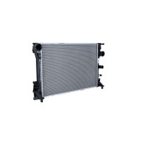 Radiator Engine cooling fins brazed 640 - 418 mm NRF for MB CLS and others
