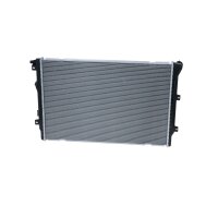 Radiator engine cooling 650 - 434 mm alu NRF for e.g. VW TIGUAN