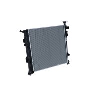 Radiator engine cooling 510 - 484 mm alu NRF for KIA SORENTO