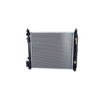 Radiator engine cooling cooling fins brazed 450 - 398 mm...