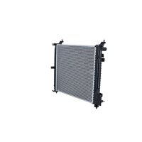 Radiator engine cooling cooling fins brazed 450 - 398 mm alu NRF for NISSAN