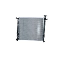 Radiator engine cooling 510 - 484 mm alu NRF for KIA SORENTO