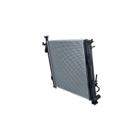 Radiator engine cooling 510 - 484 mm alu NRF for KIA SORENTO