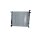 Radiator engine cooling 510 - 484 mm alu NRF for KIA SORENTO