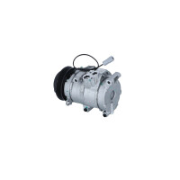 Air conditioning compressor 12 V Ø 115 mm HS18N NRF suitable for e.g. MAZDA 5