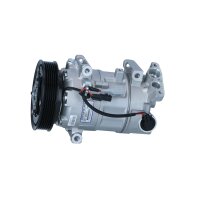 Klimakompressor 12 V Ø 125 mm R 134a 6SBL14C NRF für u.a. RENAULT MEGANE
