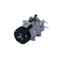 Air conditioning compressor 12 V Ø 110 mm VS16 NRF suitable for e.g. FORD FIESTA