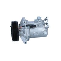 Compressor 12 V Ø 125 mm R 134a CR12SC DKV-11R NRF for e.g. DACIA DUSTER